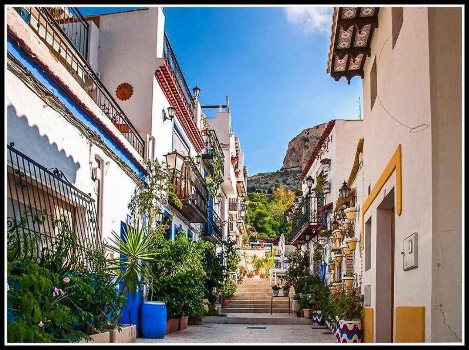 Flamenco, Apartamento Exclusivo De Dos Habitaciones En El Pleno Del Casco Antiguo, Alicante, Playa, Centro Historico, Rambla エクステリア 写真
